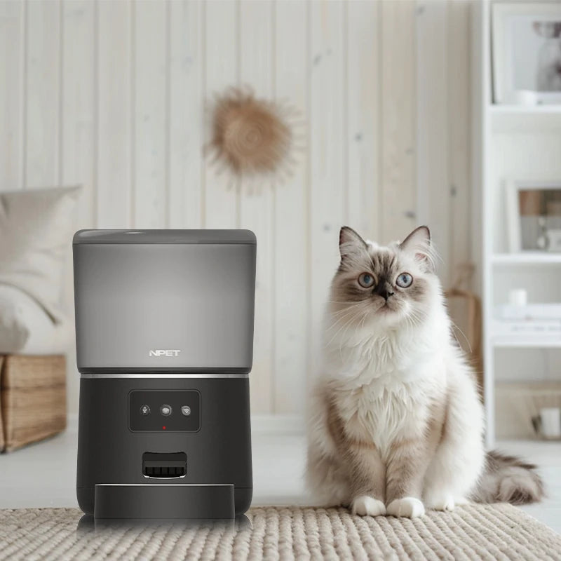 Automatic smart feeder for cats dogs 1-9 portions