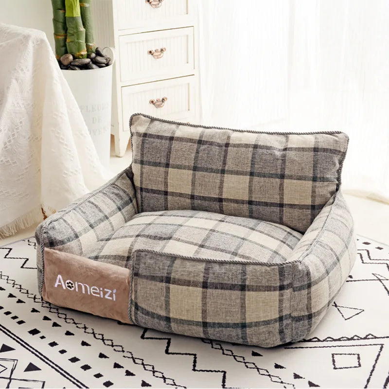 Removable Pet Sofa Bed For Small Medium Big Dogs Washable