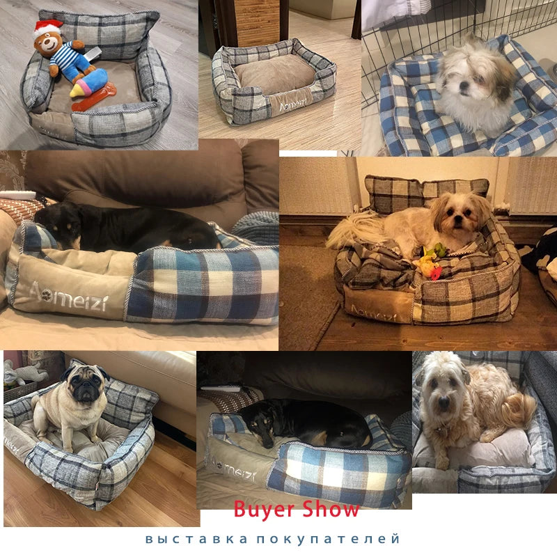 Removable Pet Sofa Bed For Small Medium Big Dogs Washable