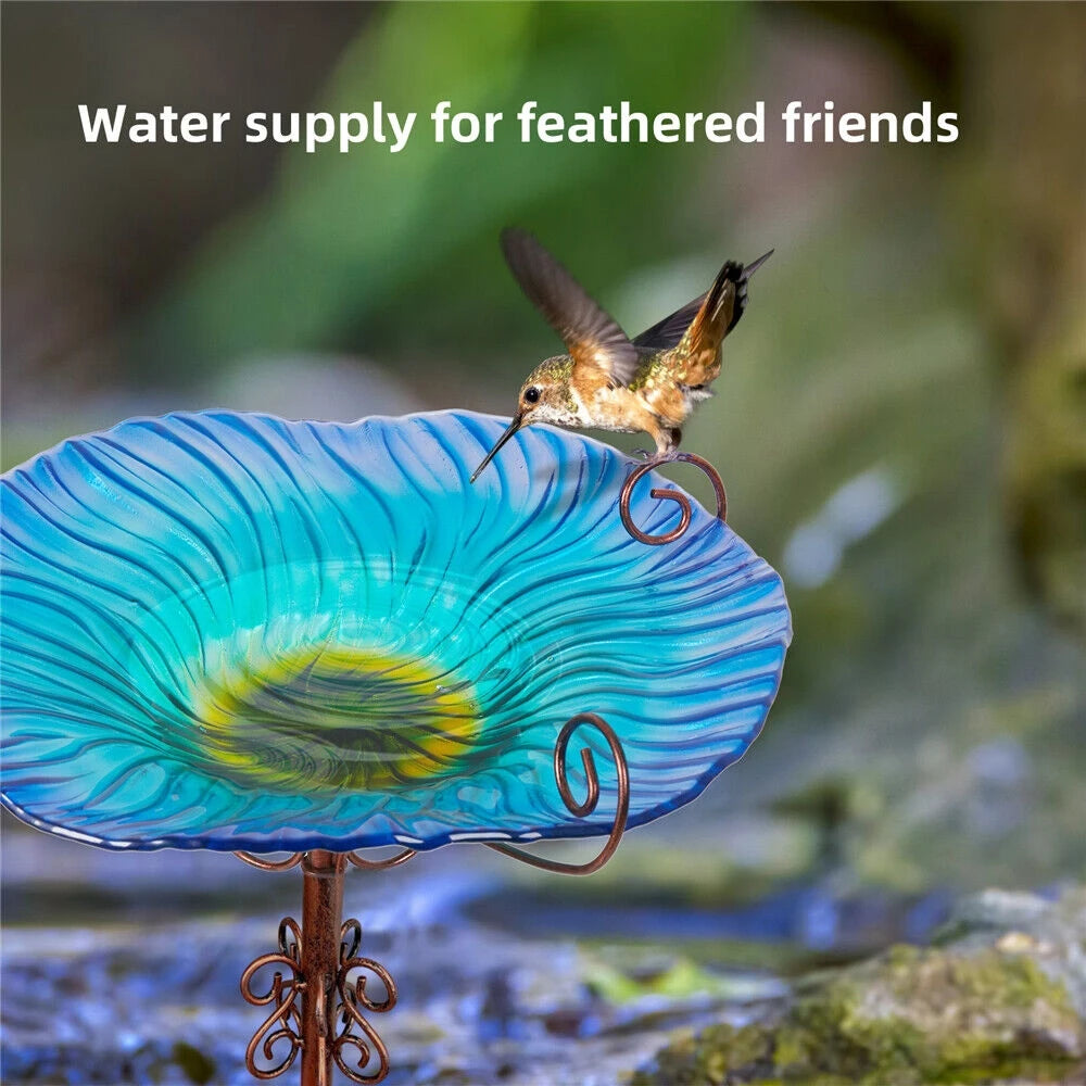Bird Water Bath Birdfeeder Bowl