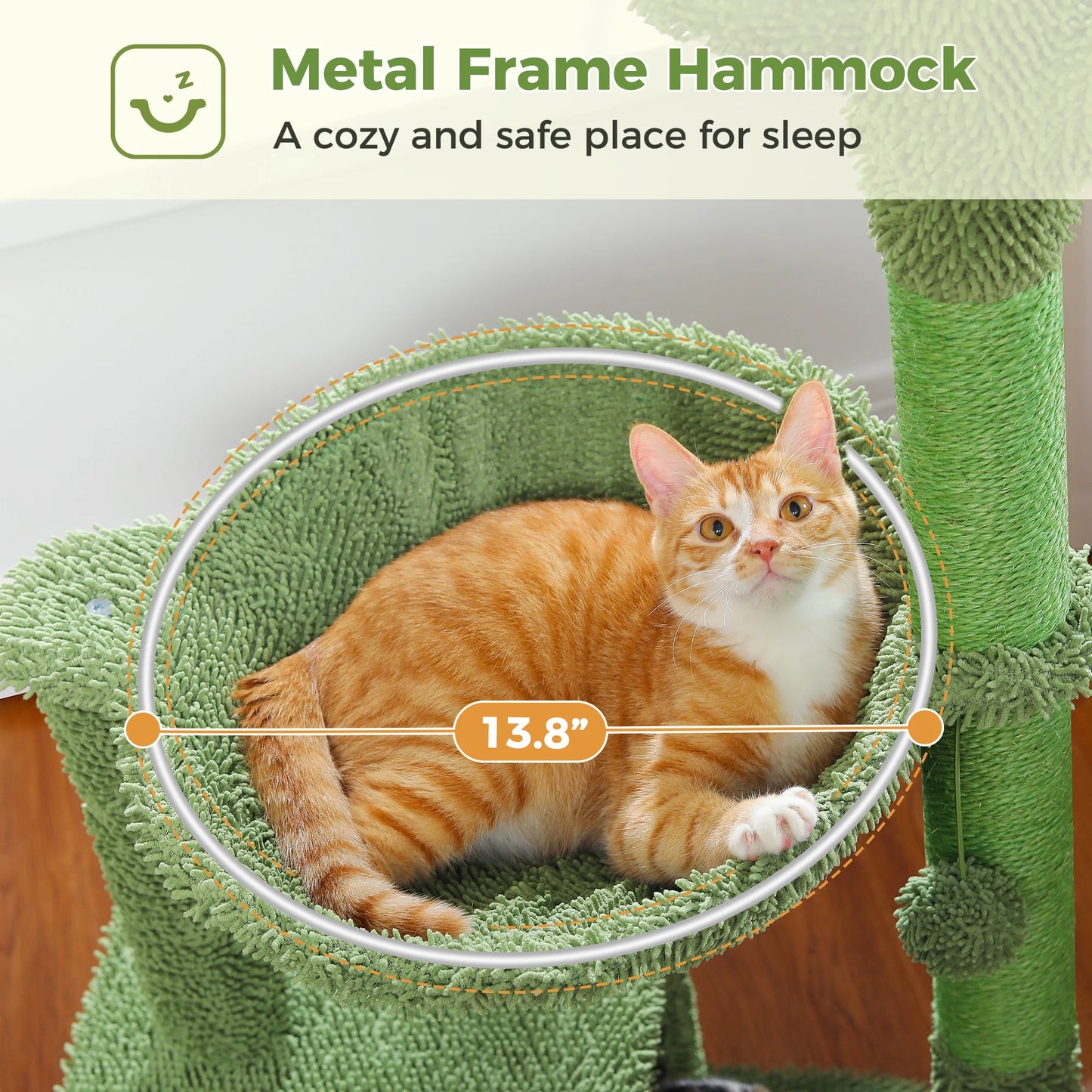Cactus Cat Tree with Condo