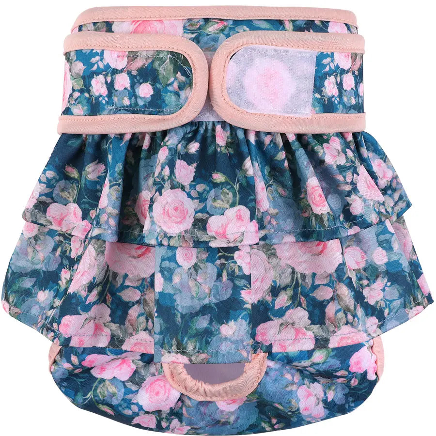 Adjustable Dog Diapers Female Reusable Washable Diapers Dog