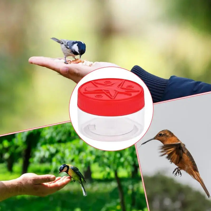 Hand Held Hummingbird Feeder Transparent Portable