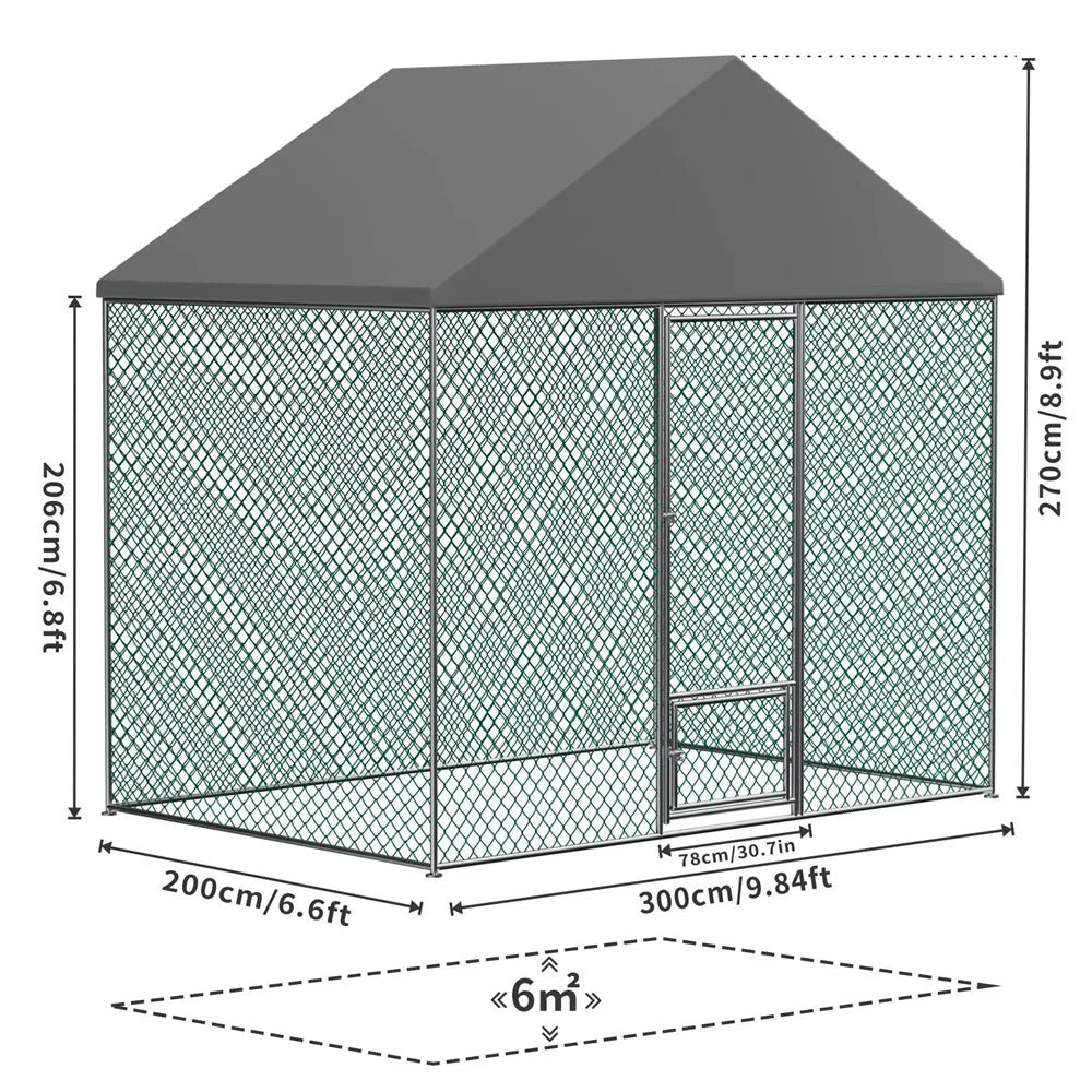 XXL XL Large Outdoor Chicken Run Coop Heavy Duty Walk-In Chicken Coop