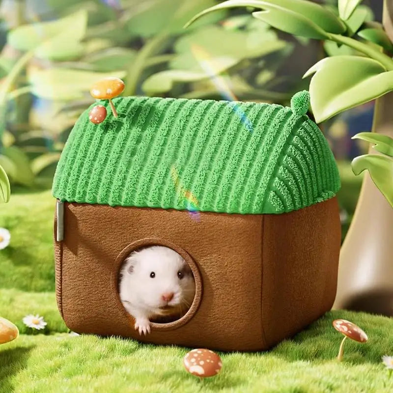 Small Animal Tube Cage House Hamster Guinea Tunnel House Double Sided