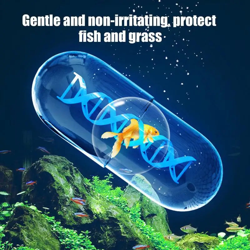 Aquarium Water Filter Fish Supplies Potable Aqua Tablets Natural Fish Tank Accessories