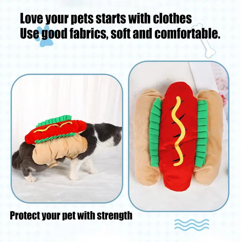 Pet Hot Dog Costume