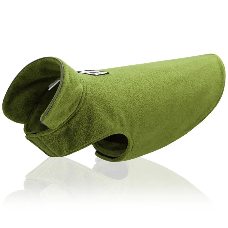Reflective Dog Clothes Coats Soft Fleece Jacket Winter Warm Pet Jackets