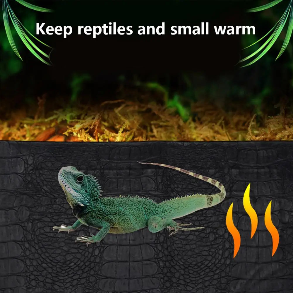 USB Heating Pad Terrarium Reptiles Timing Heat Mat Adjustable Temperature