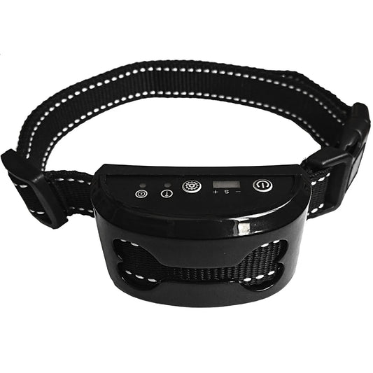 Waterproof  Humane Bark Collar Stop Dog Barking Rechargeable Shock Safe USB Electric Ultrasonic