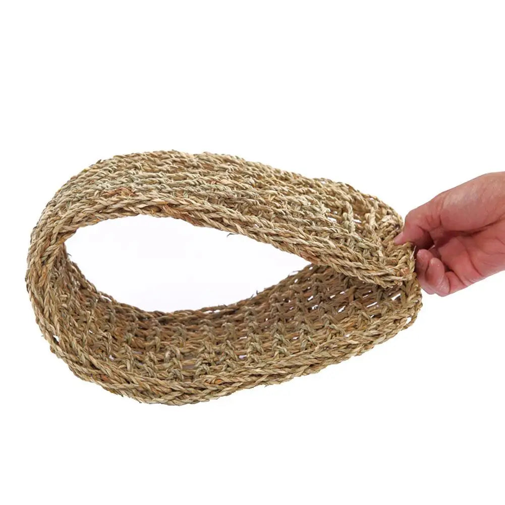 Hamster Reptile Pet Lounger Grass Mat Pet Hanging Bed Mat