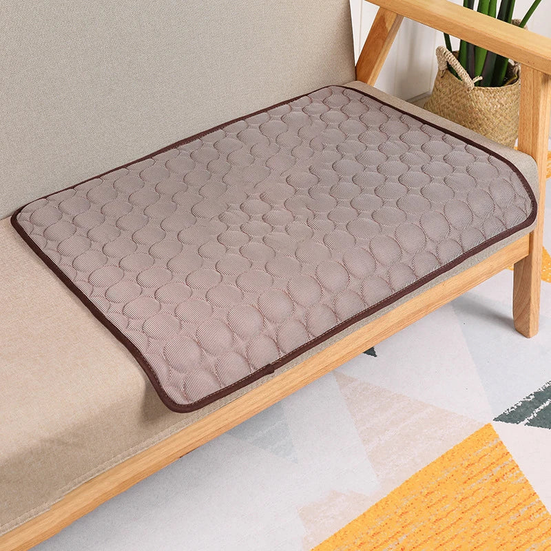 Cooling Mat Extra Large Summer Pet Cold Bed for Small Big Dogs Cat Ice Pad Blanket Pet Accessories