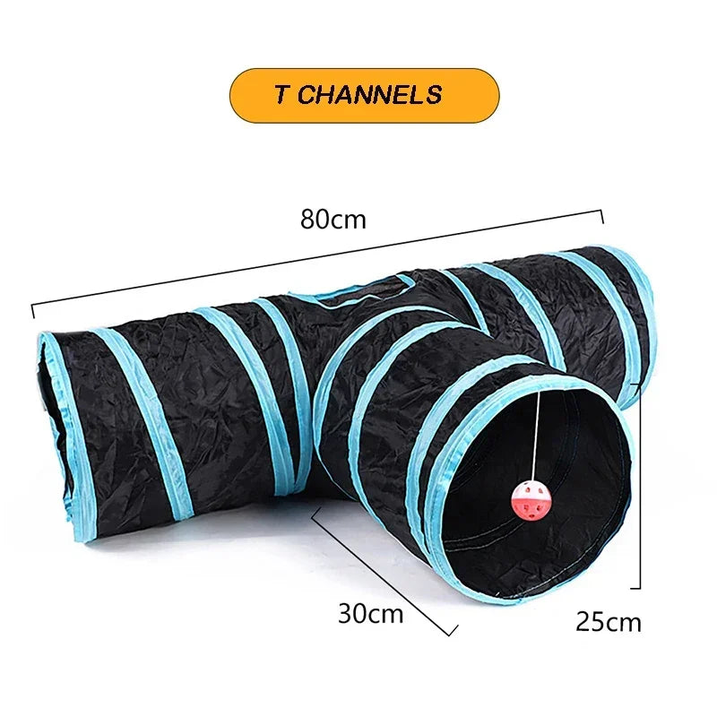 Foldable Cats Tunnel Cat Toy