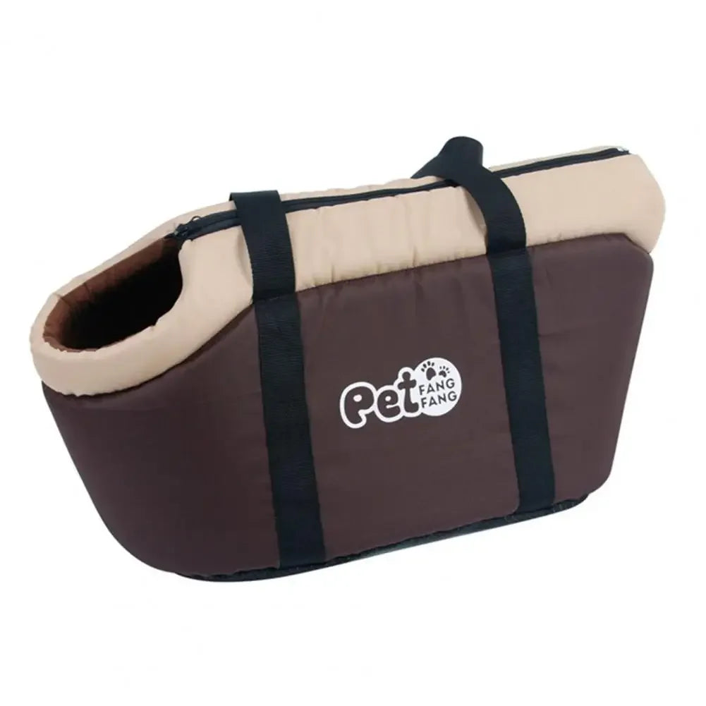 Pet Bag Soft-Sided Adjustable Fabric Interior Pad Carrier Tote  Breathable Pets Handbag