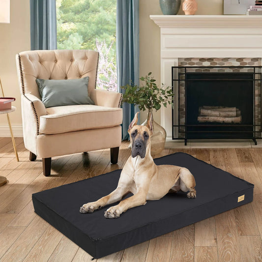 Washable Orthopedic Dog Bed for Large Dogs