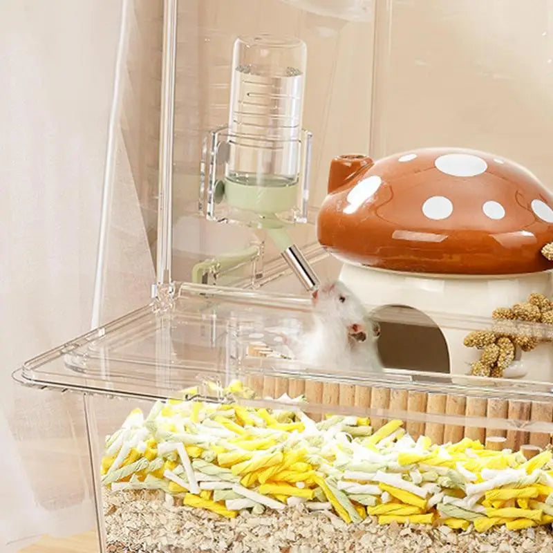 Hamster Cage Water Bottle Holder