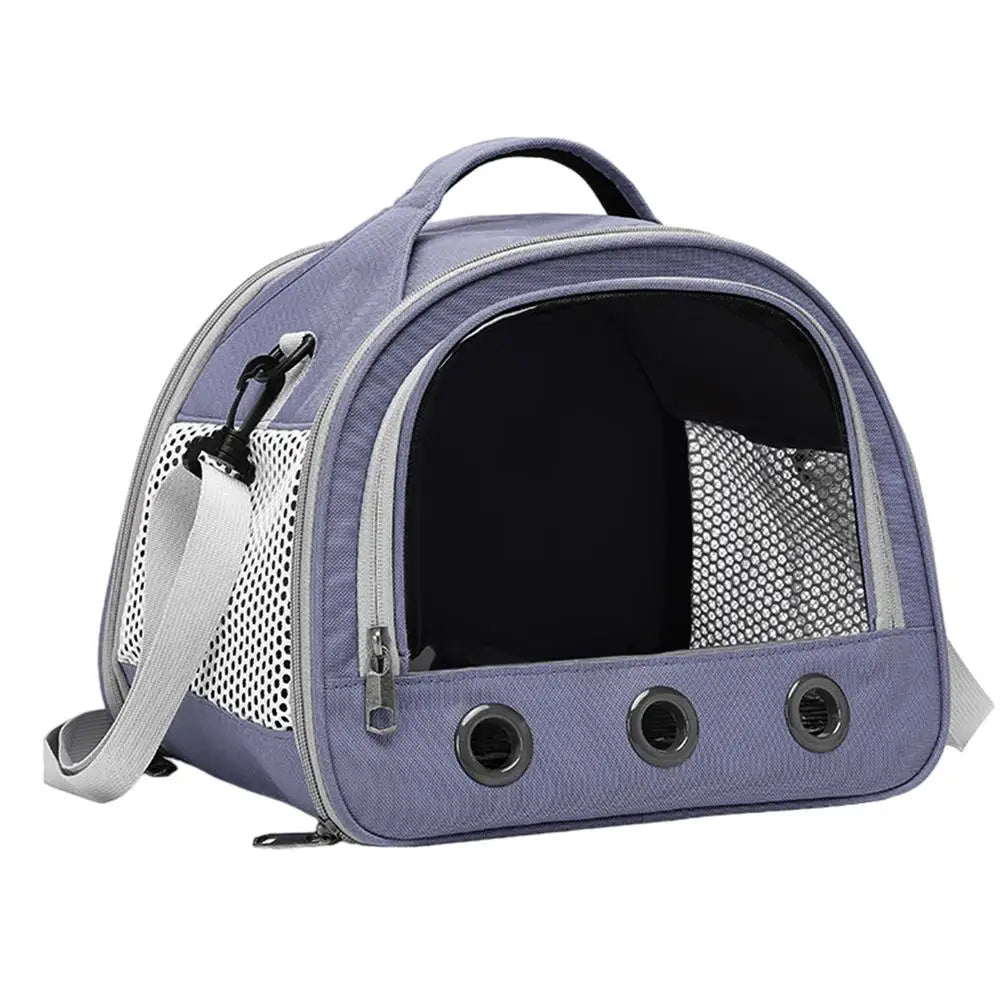 Travel Carrier Bag Foldable & Handheld Breathable For Parrot Hamster Pigeon