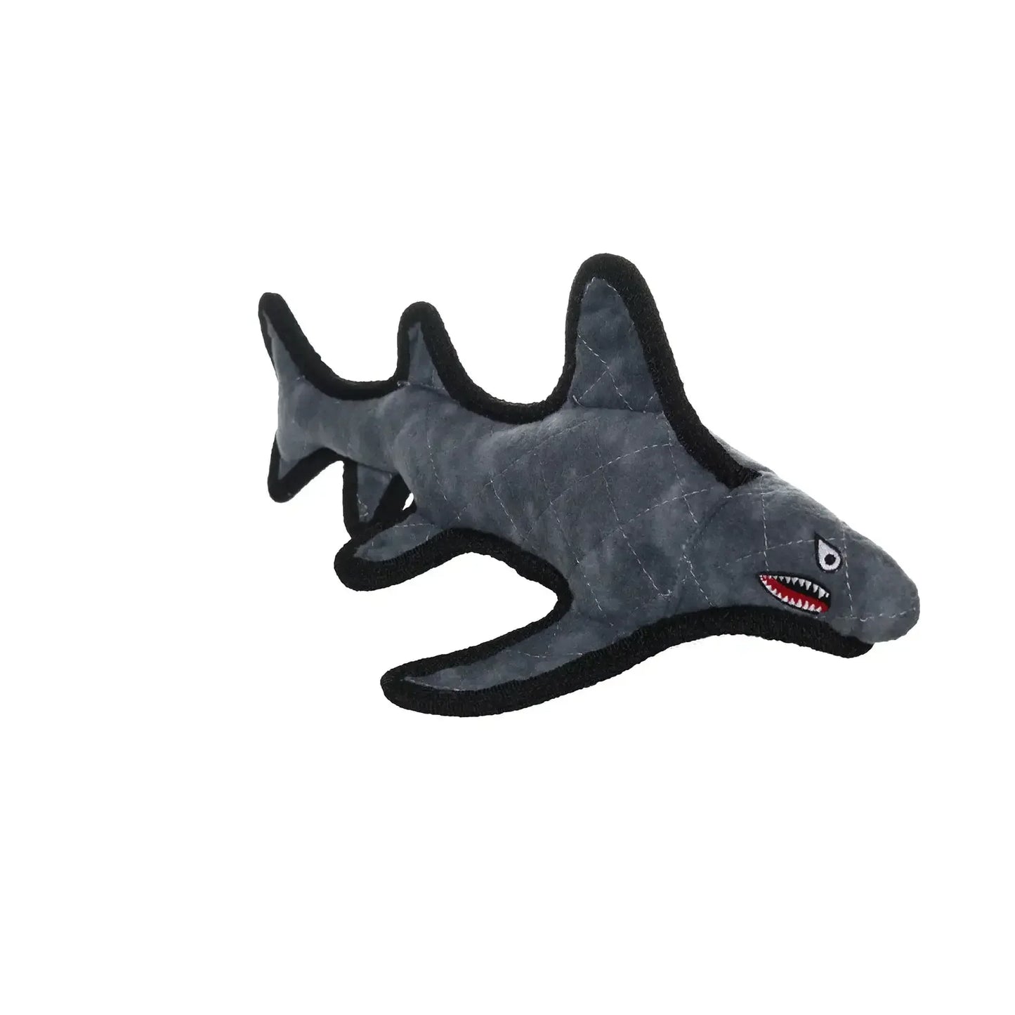 Ocean Creature Shark Durable Plush Dog Toy with Squeaker