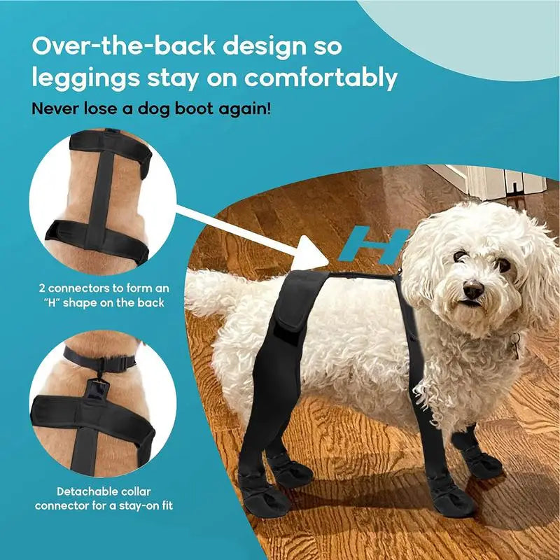 Dog Suspender Boots Waterproof