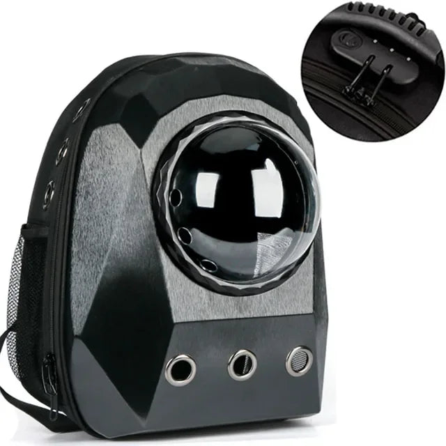 Breathable Travel Bag Bubble Astronaut Pet Dog Space Capsule Cat Carrier Backpack