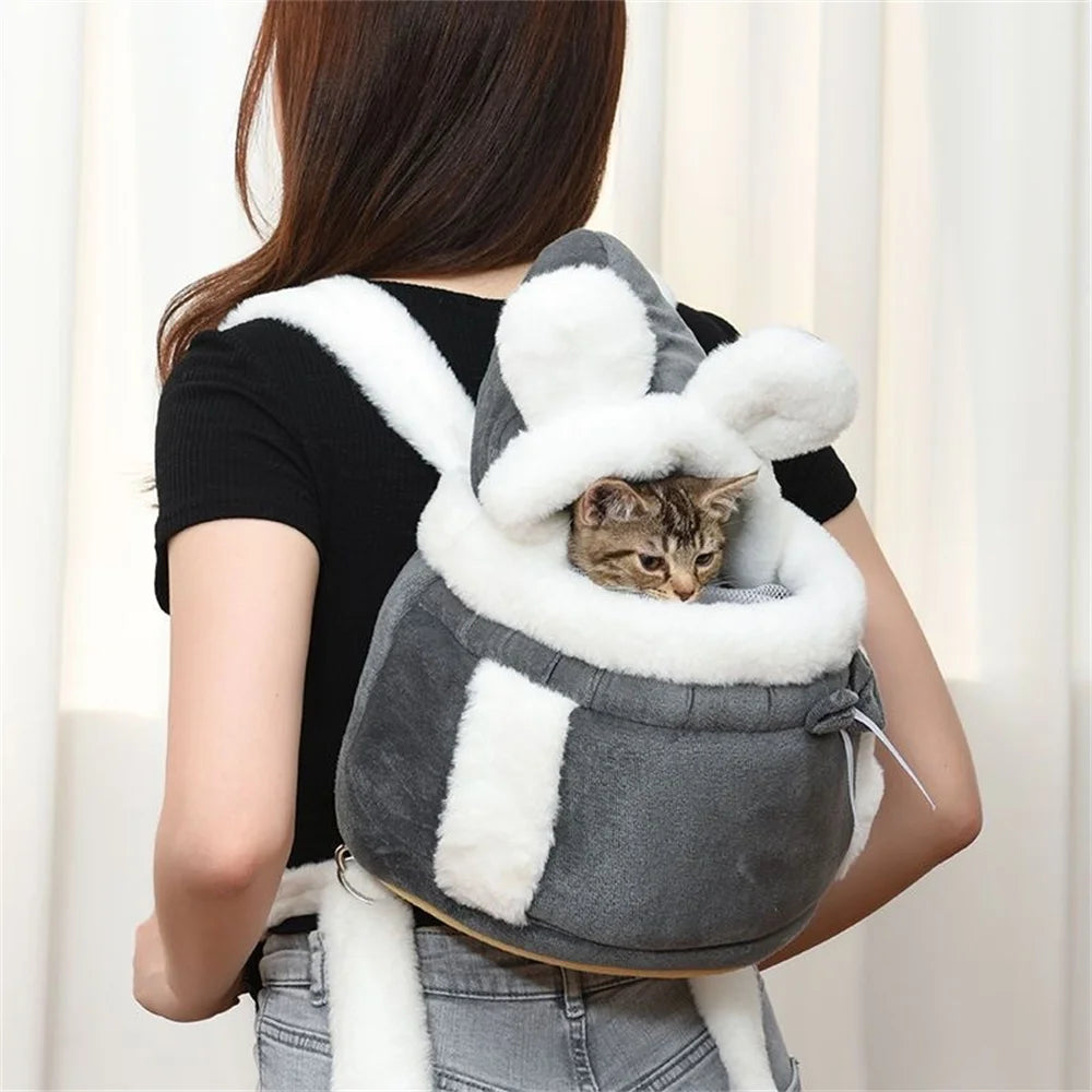 Outdoor Travel Chihuahua Puppy Dog Carrier Bacpack Winter Warm Pet Carrying Bags for Small Dogs