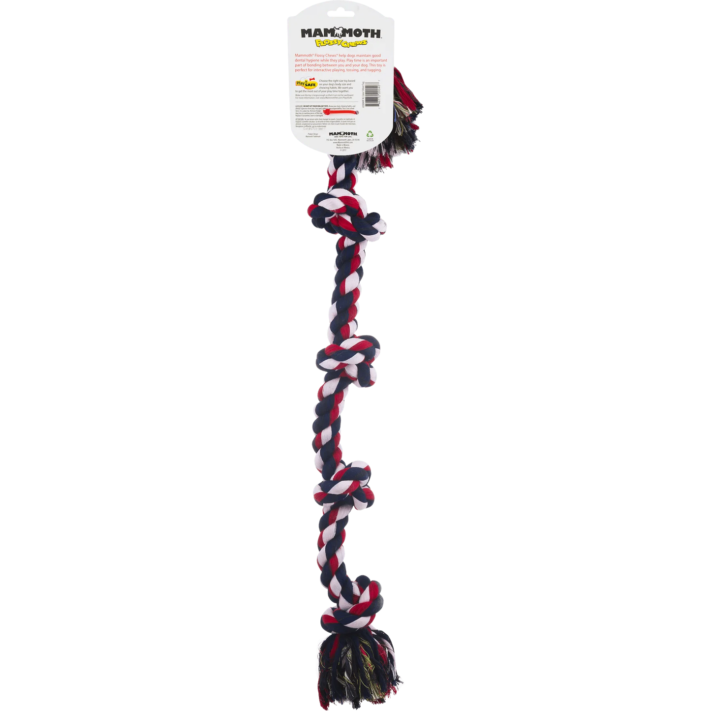 5 Knot Tug Rope Dog Toy