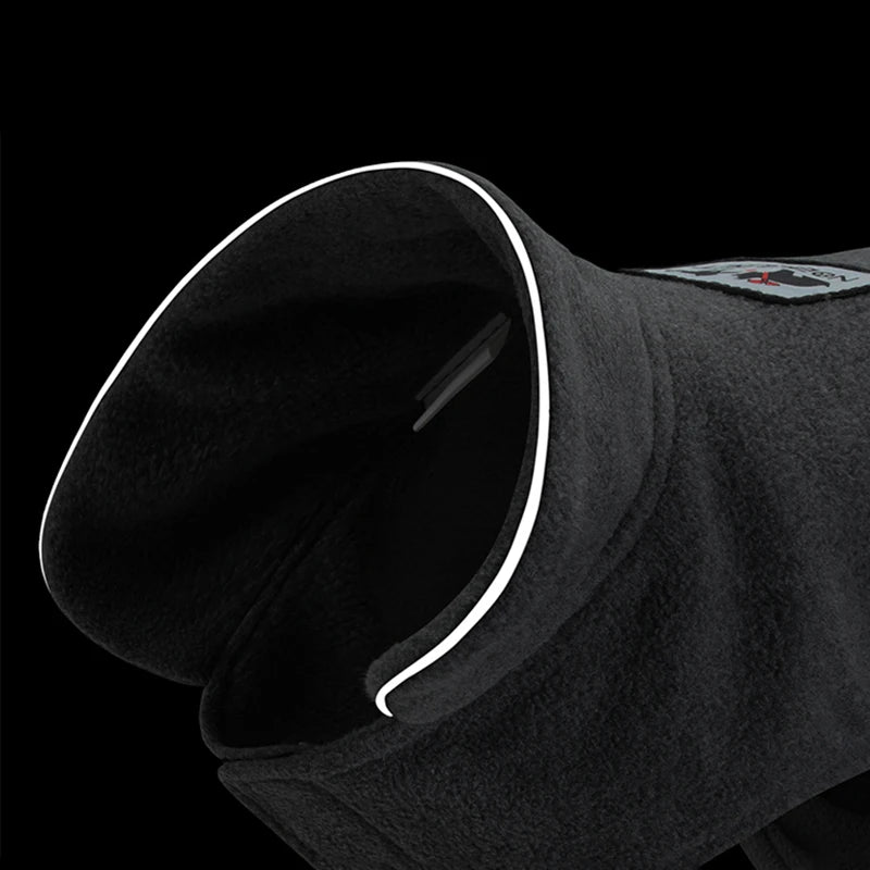 Reflective Dog Clothes Coats Soft Fleece Jacket Winter Warm Pet Jackets