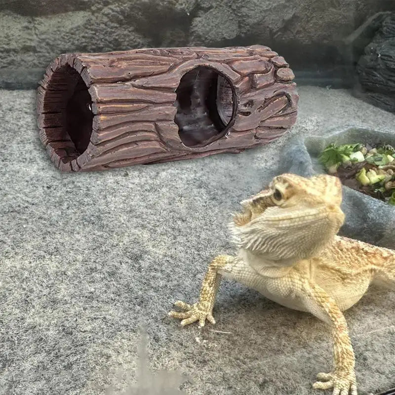 Reptile Hiding Cave Reptile Basking Hide Habitat Decoration