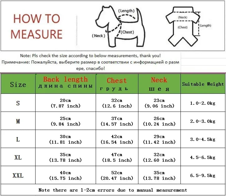 Thicken Warm Dog Jumpsuit Winter Pet Dogs Clothes  Coat Waterproof Hoodie