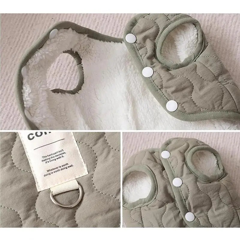 Winter Coat Jacket Winter Vest For Small Dogs Cats