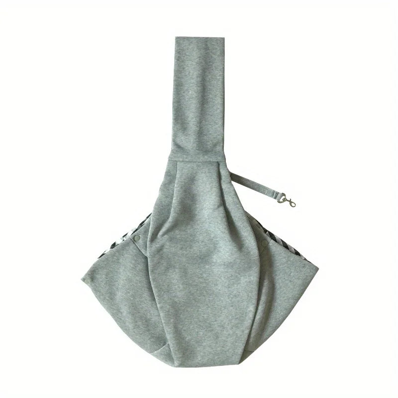 Hands-Free Pet Crossbody Shoulder Bag Outdoor Travel Cat Puppy Sling Carrier Bag Gift