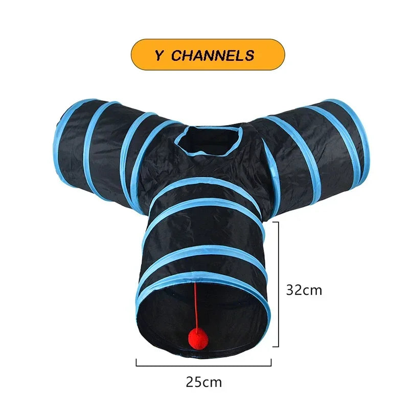Foldable Cats Tunnel Cat Toy