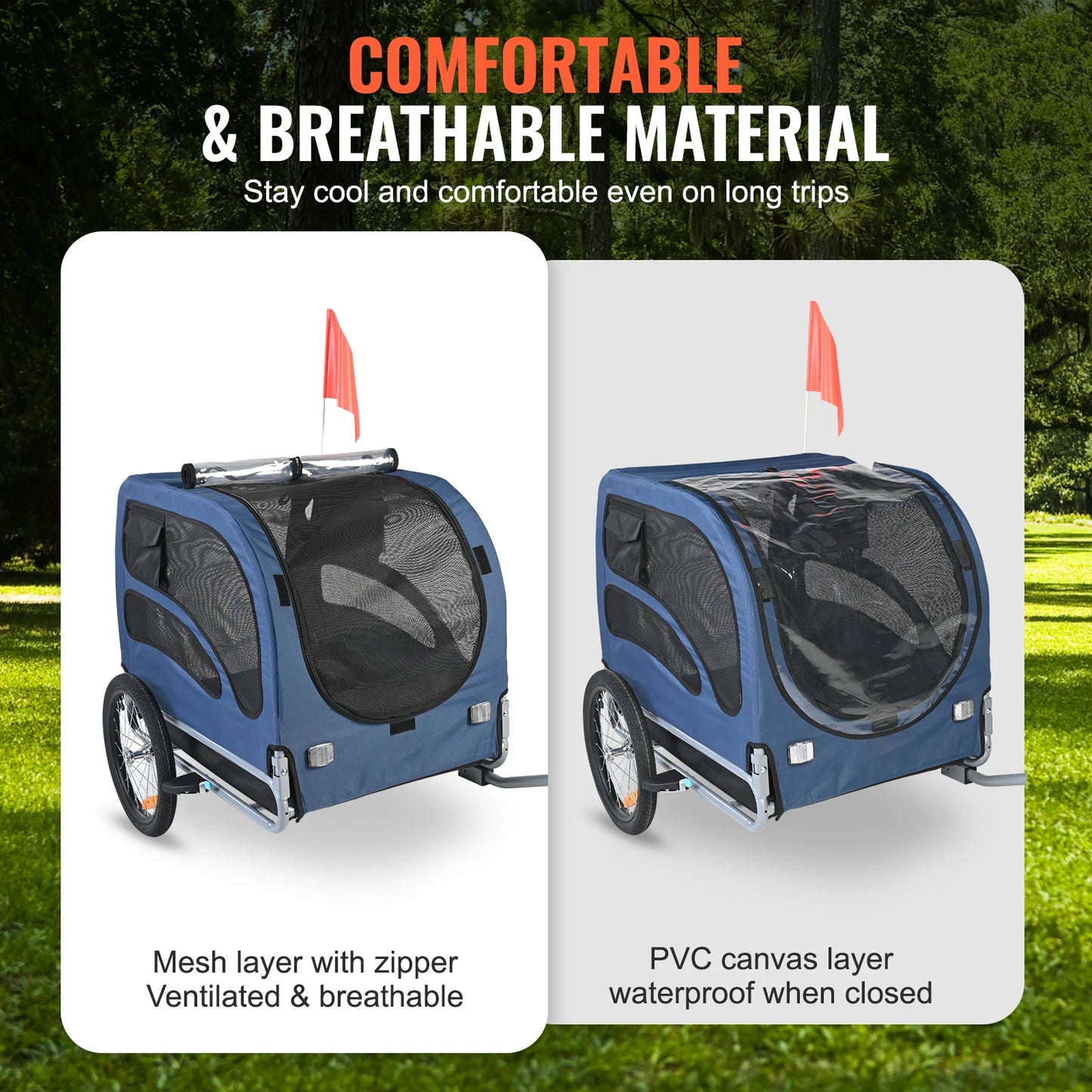 Pet Cart Bicycle Dog Trailer