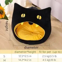 Pet Products for Winter Accessories Halloween All Warm Things Kitten Dog Bed
