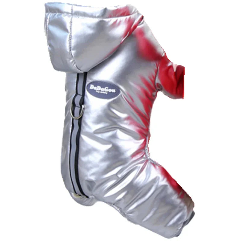 Thicken Warm Dog Jumpsuit Winter Pet Dogs Clothes  Coat Waterproof Hoodie