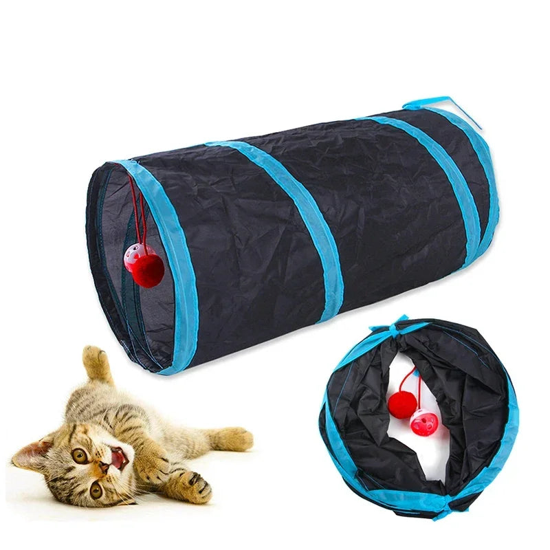 Foldable Cats Tunnel Cat Toy