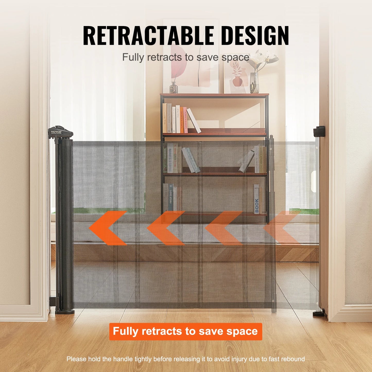 Pets Retractable Dog Gates