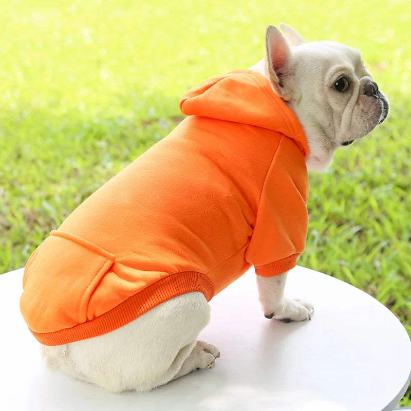 Dog Hoodie Winter Warm Dog Clothes for Small Medium Dogs