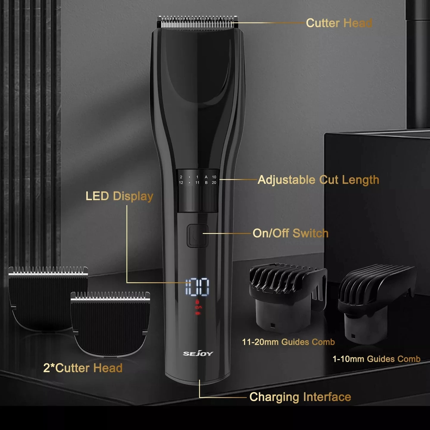 Pet Hair Clippers For Dog Cat
