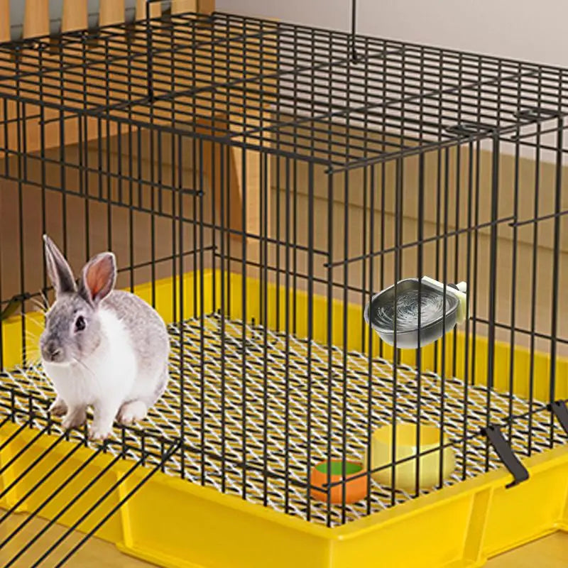 Rabbit Waterer 5Pcs Cage Water Dispenser Automatic Water Bowl