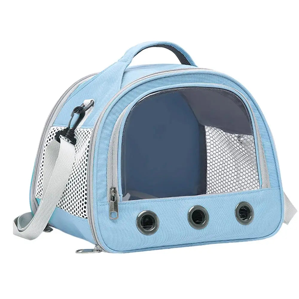 Travel Carrier Bag Foldable & Handheld Breathable For Parrot Hamster Pigeon