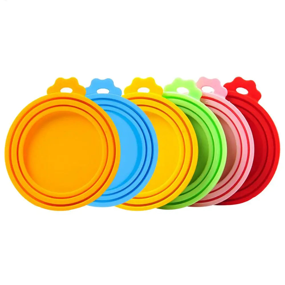 Silicone Canned Lid Reusable Pet Food Can Cover