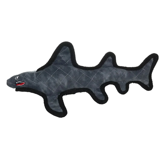 Ocean Creature Shark Durable Plush Dog Toy with Squeaker