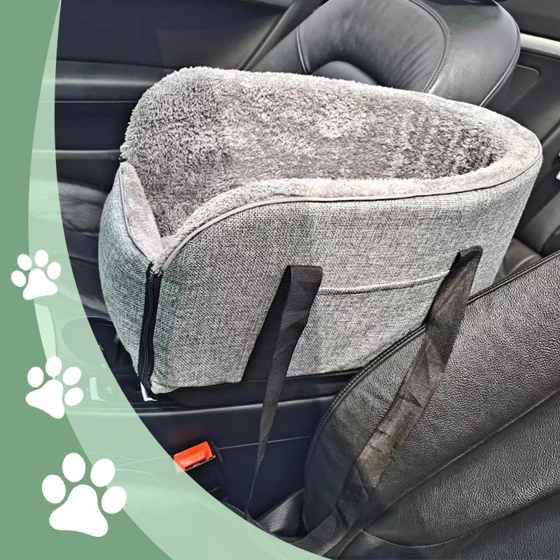Pet Car Seat for Cats and Dogs, Car Dashboard Cat Bed, Car Seat Mat,