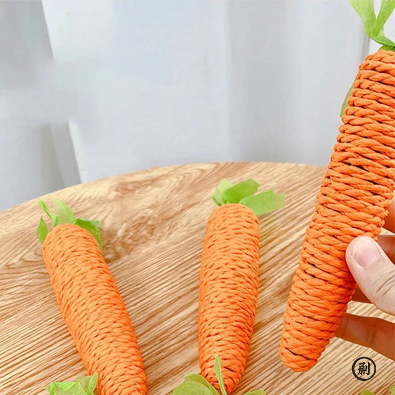 Cat Toys  Carrot Cuddle cat stick