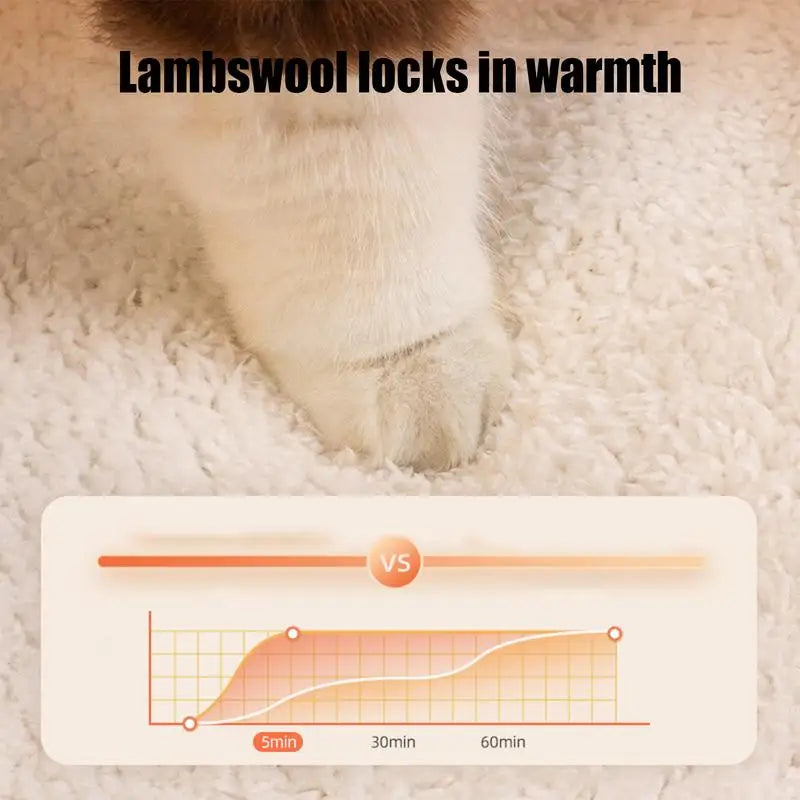 Winter Cat Sleeping Bag Warm Semienclosed Cat Sleeping Bag Bed