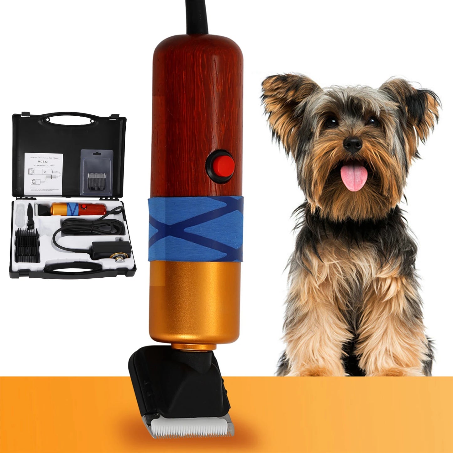High-efficiency Professional Electric Variable Speed Hair Shearing For Sheep Dogs Cats Pet