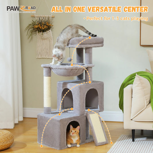 Large Cat Tree, Multi-Level Cat Tower
