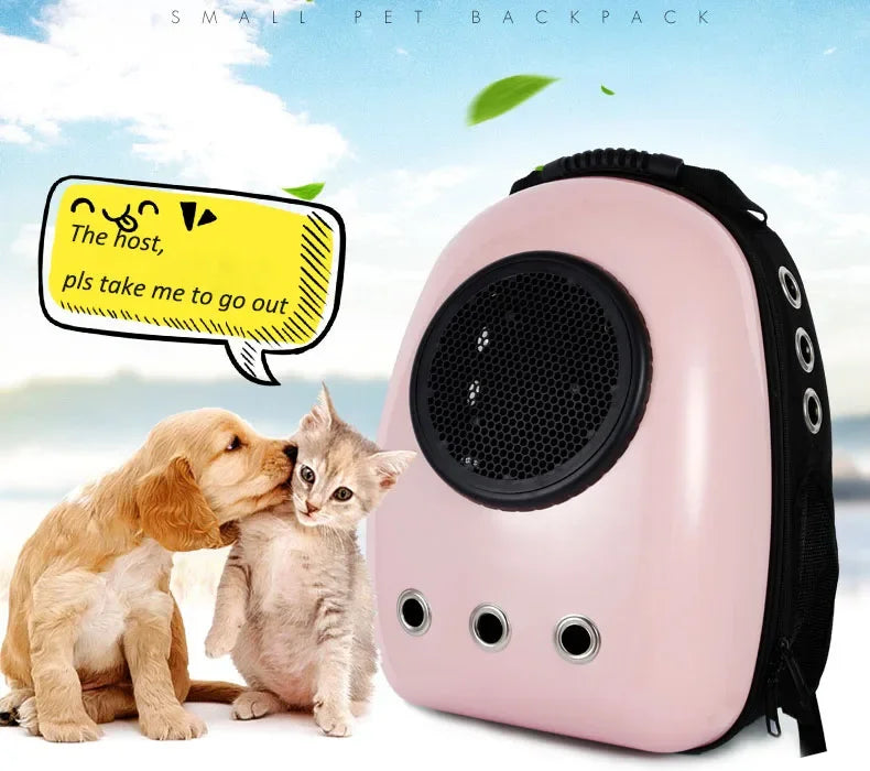 Breathable Travel Bag Bubble Astronaut Pet Dog Space Capsule Cat Carrier Backpack