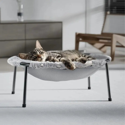 Cat Bed, GlowinTheDark Fabric Cat Hammock Bed for Large Indoor Cats,